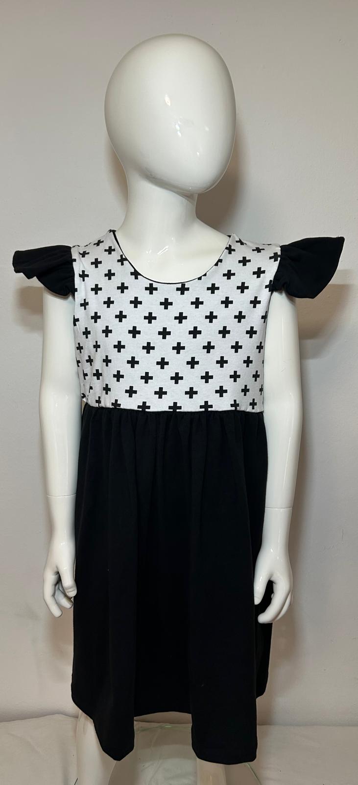 Kleid mit Flügelärmel