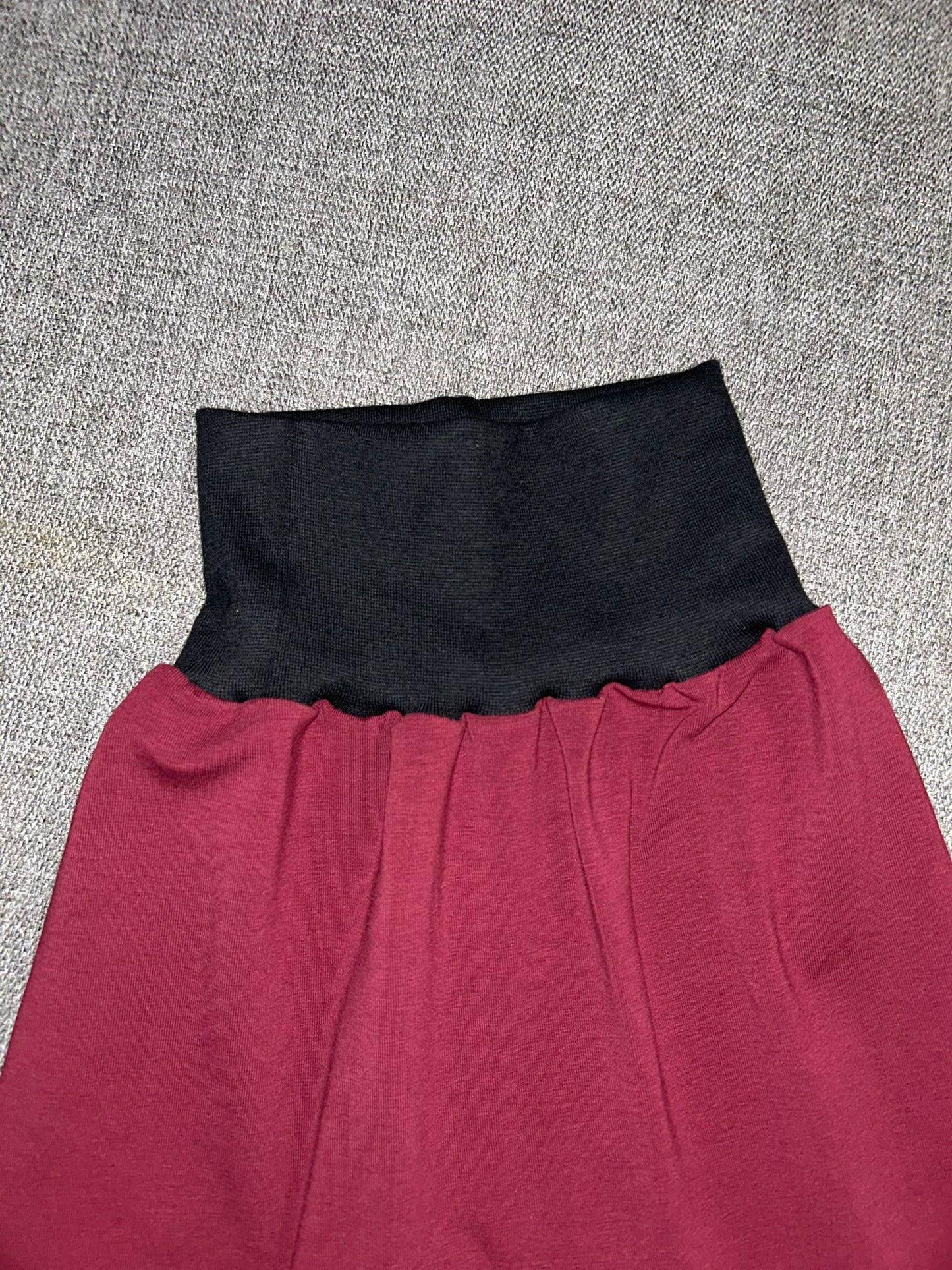 Pumphose lang "Rot"