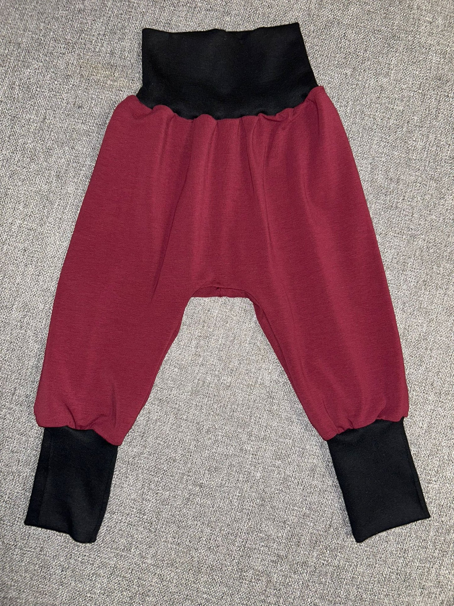 Pumphose lang "Rot"
