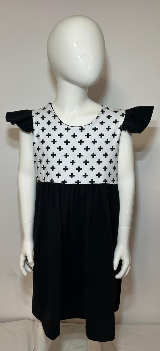 Kleid mit Flügelärmel
