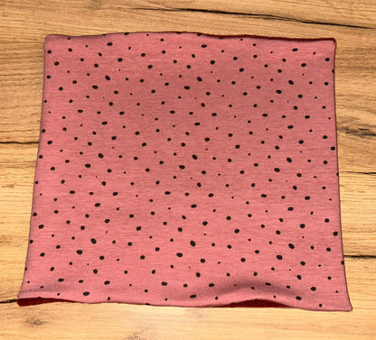 Set - Wendeloop & Wendemütze Beere mit Punkte