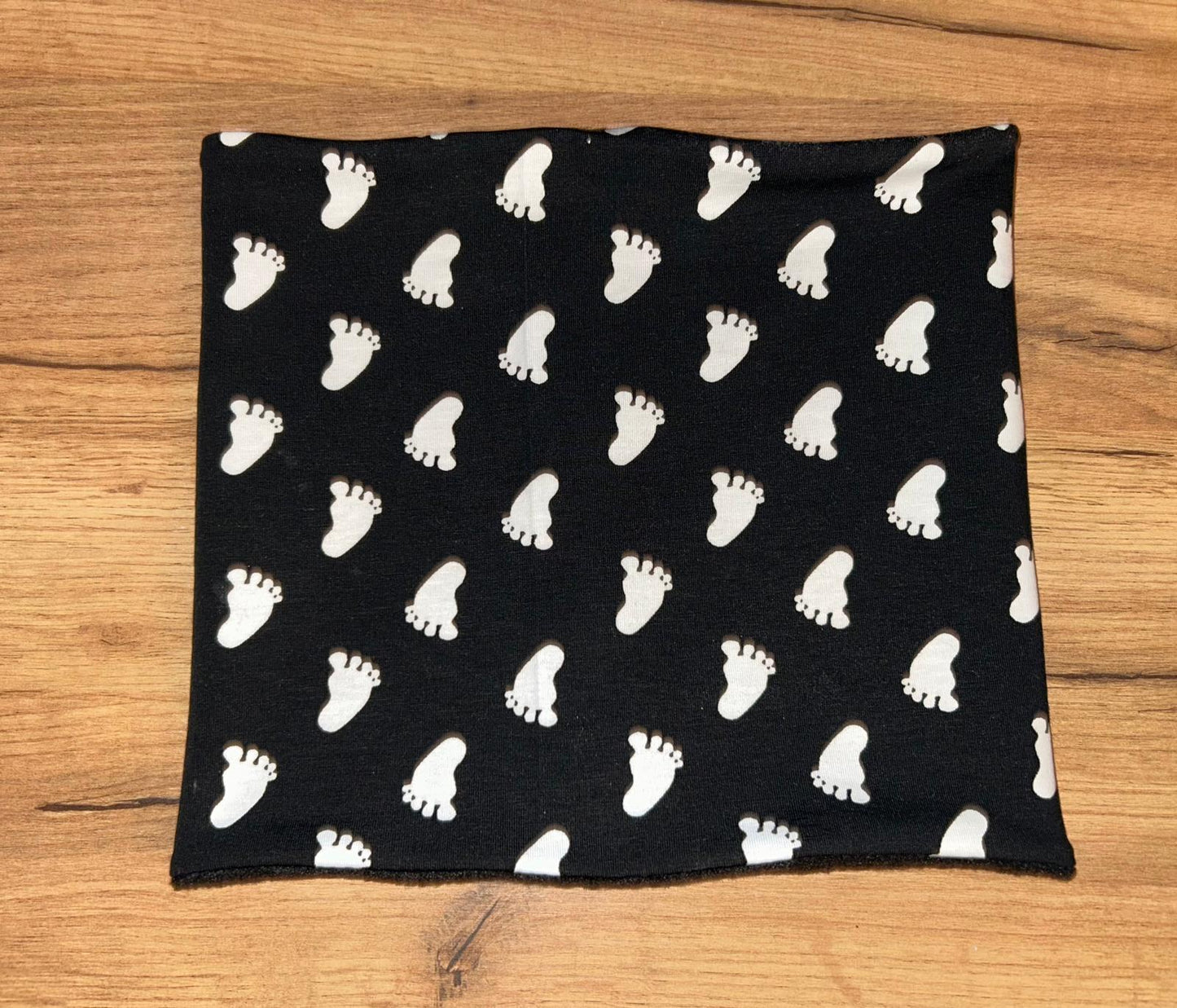 Set - Wendeloop & Wendemütze schwarz