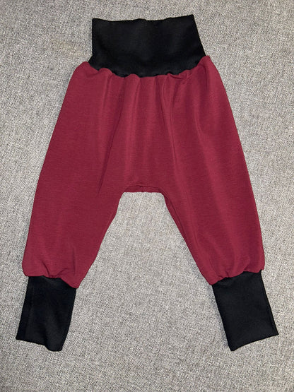Pumphose lang "Rot"