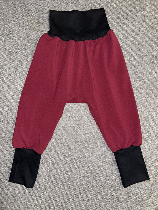 Pumphose lang "Rot"